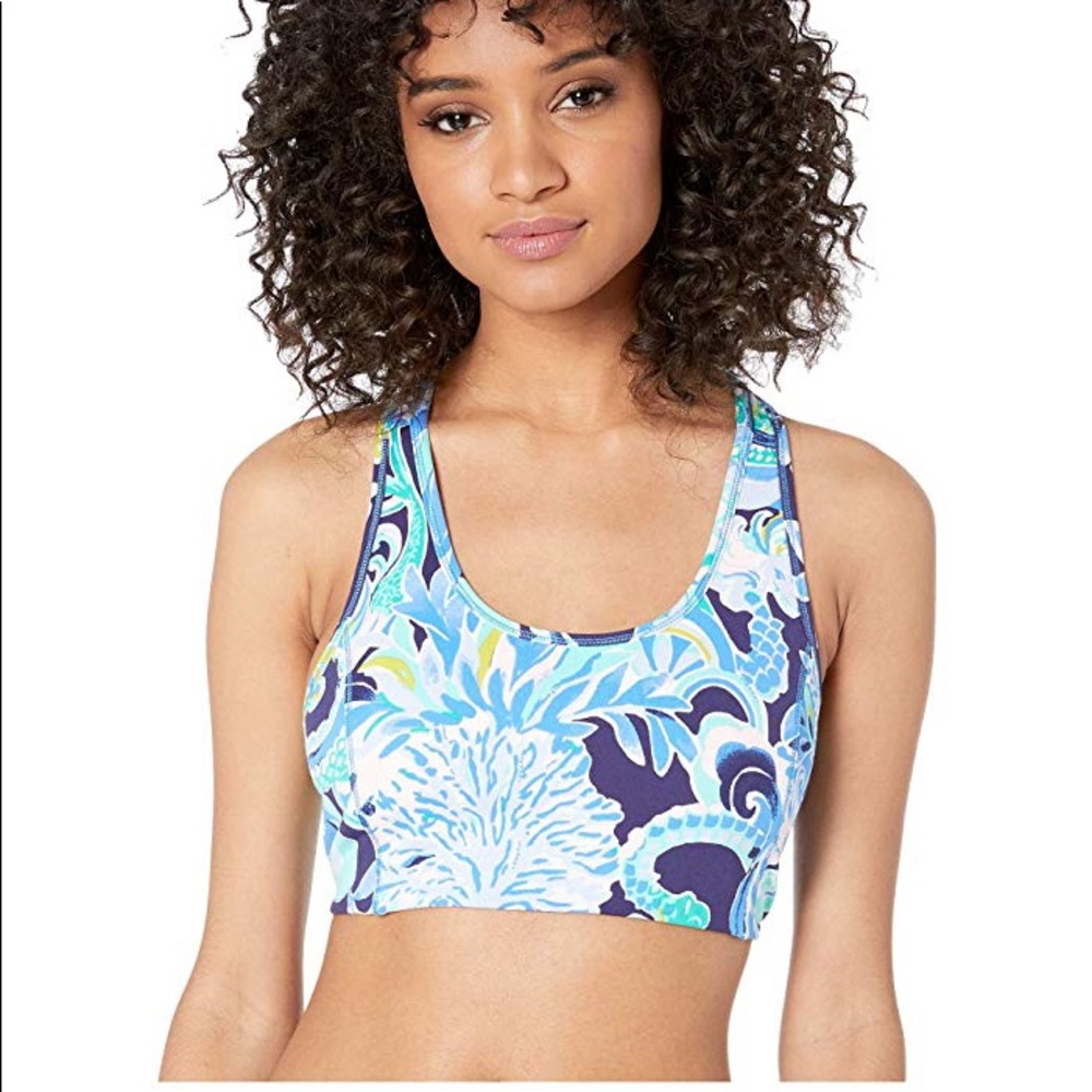 Lilly Pulitzer Teegan Sports Bra Sirens & Spirits